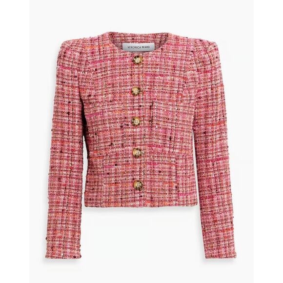 Veronica Beard Jackets & Blazers - Veronica Beard Lars Metallic Tweed Jacket size 2